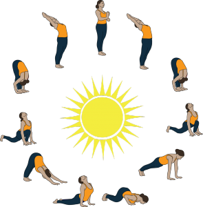 Image result for sun salutation
