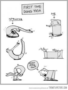 funny-cartoon-fist-time-yoga - Yogahub