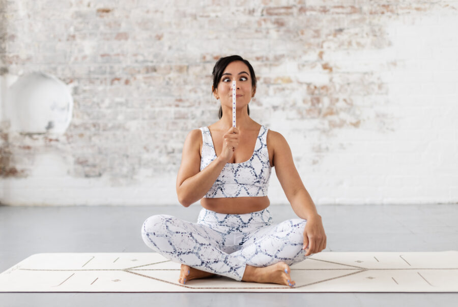 sitting yoga pose